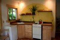 A fully functional, modern kitchen